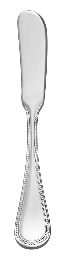 Libbey 407053 Butter Spreader – 6-5/8" Handle, 18/8 Stainless Steel, Calais Collection - 12/Case