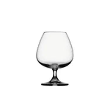Spiegelau 4078018 Cognac Glass, 15.25 oz Stem, Lead‑Free Crystal, Dishwasher Safe, 5" H, - 12/Case