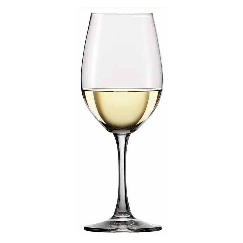 Spiegelau 4098002 White Wine Glass, 12.75 oz Capacity, 8" Height, Stemmed Clear Glass - 12/Case