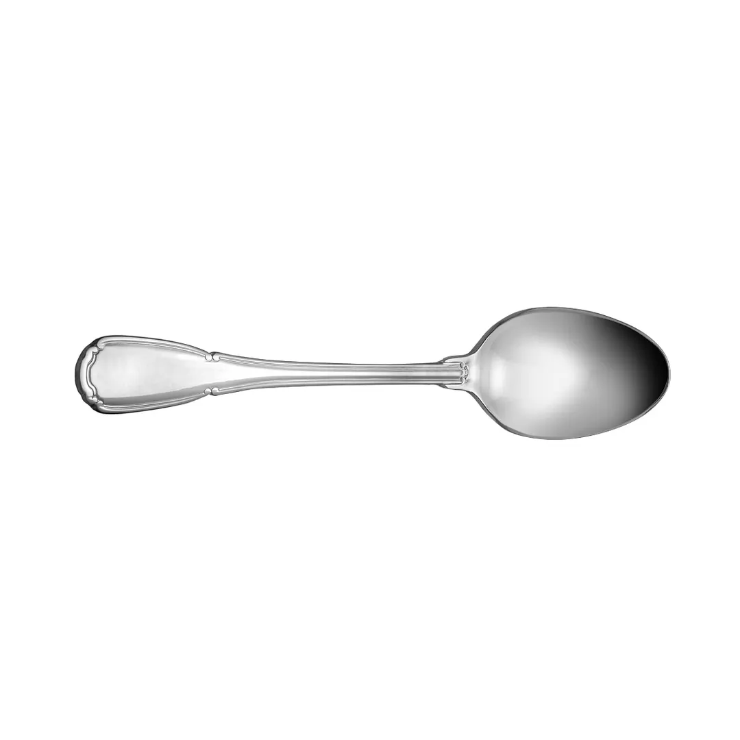 Reserve By Libbey 412001 Teaspoon, 6" Baroque Style, 18/10 Stainless Steel, 5-6" Length - 12/Case