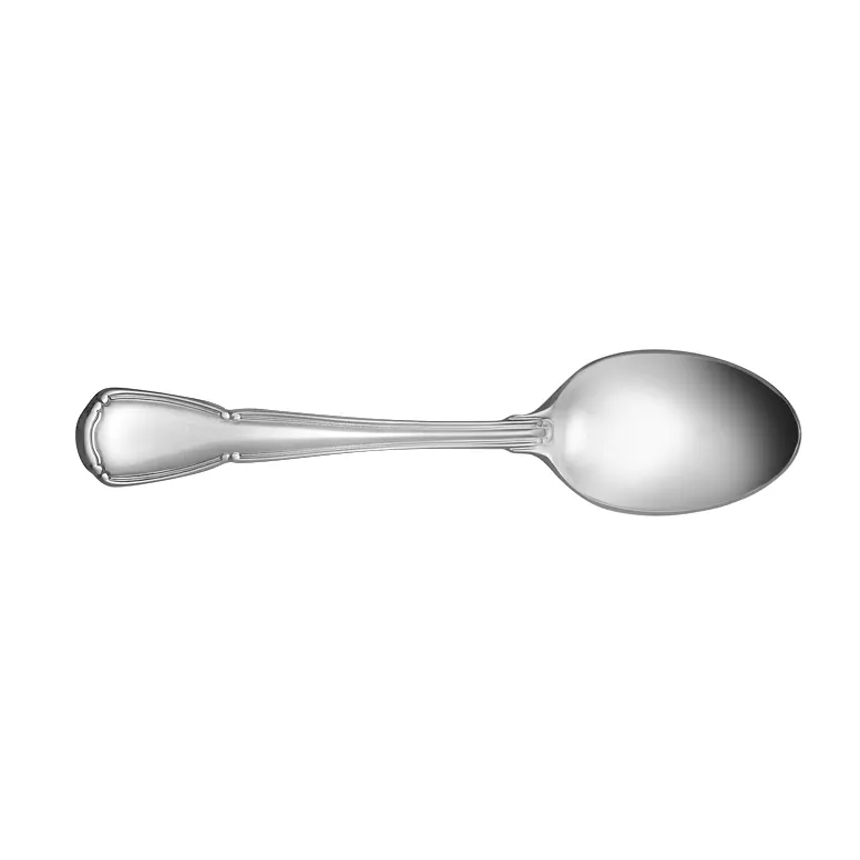 Reserve by Libbey 412-007 Demitasse Spoon, 4‑3/8" Baroque, 18/10 Stainless Steel, 3‑4" - 12/Case