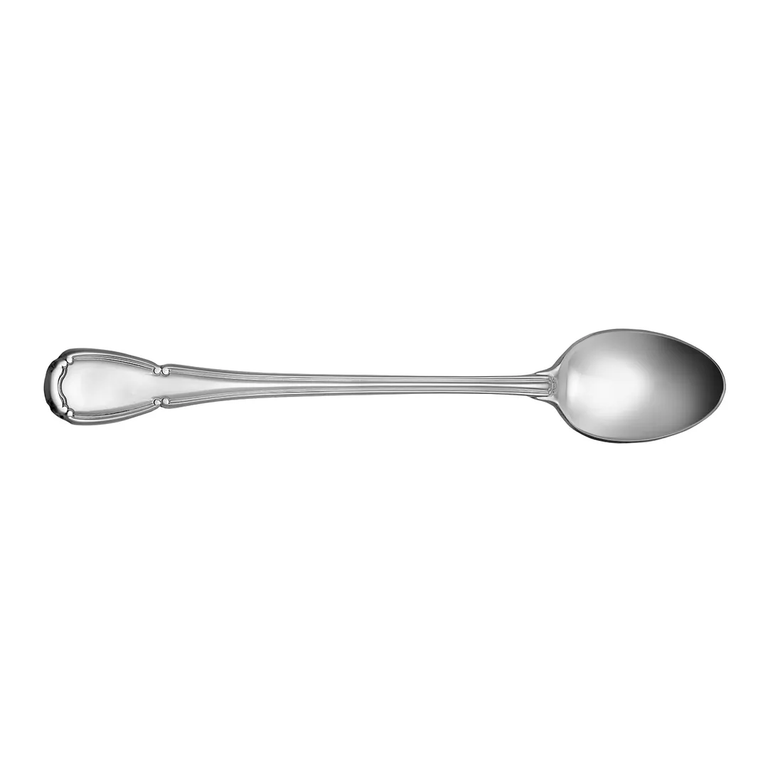 Reserve by Libbey 412-021 Iced Tea Spoon, 7 1/2" Baroque Design, 18/10 Stainless Steel - 12/Case