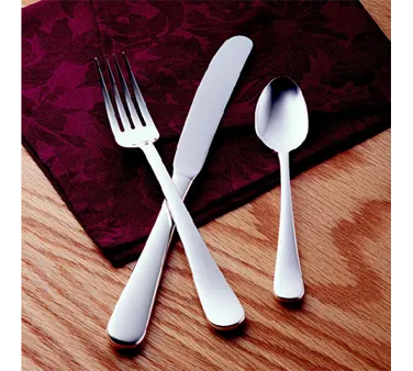 Libbey 467030 - Dessert Fork, 7" Utility/Dessert, 18/0 Stainless Steel, Auberge Collection - 36/Case