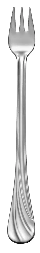 Libbey 491-029 Cocktail Oyster Fork, 6" 18/8 Stainless Steel, Serenade Collection - 12/Case