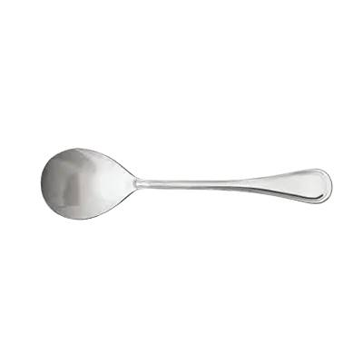 Libbey 492015 Solid Serving Spoon, 9½" 18/8 Stainless Steel Louvre Handle - 1/Case
