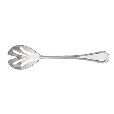 Libbey 492-017 Slotted Serving Spoon, 9½" 18/8 Stainless Steel Louvre, Handle - 1/Case