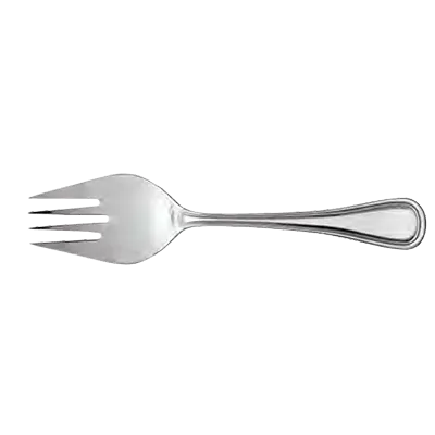 Libbey 492-019 Fish Fork – 9" Louvre Style, 18/8 Stainless Steel, Length 8-9" - 1/Case