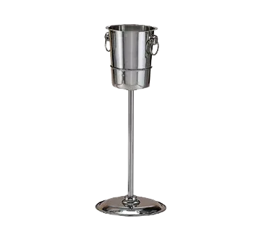Libbey 520824 Wine Bucket Stand, 20" Height, 18/8 Stainless Steel Silver Coolers - 1/Case