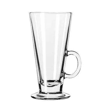 Libbey 5293 - Irish Coffee Glass Mug, 8.5 oz, Partially Tempered Glass, Catalina, 5"7/8 H - 24/Case