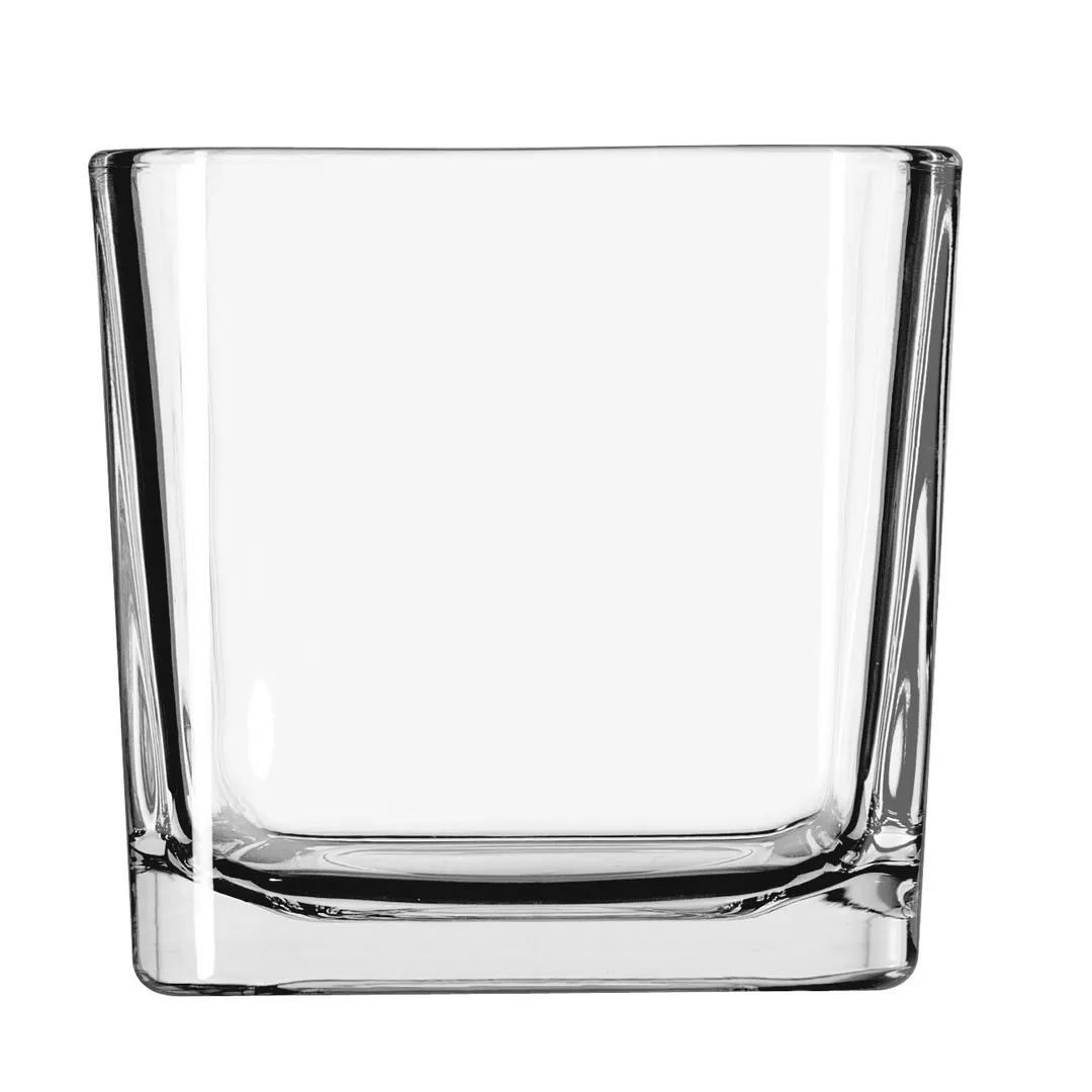 Libbey 5475 Votive Candle Holder – 14‑Oz Glass, 3‑4" Height, 3‑1/2"×3‑1/8"×3‑1/2" – 12/Case