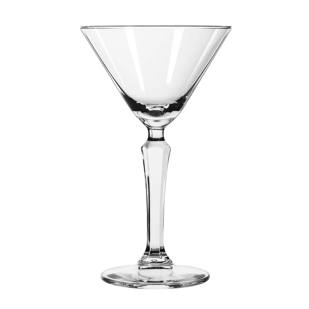 Libbey 601404 Martini Glass – 6-1/2 oz Stem, Glass, Safedge® Rim, 6½" H x 3-7/8" T - 12/Case