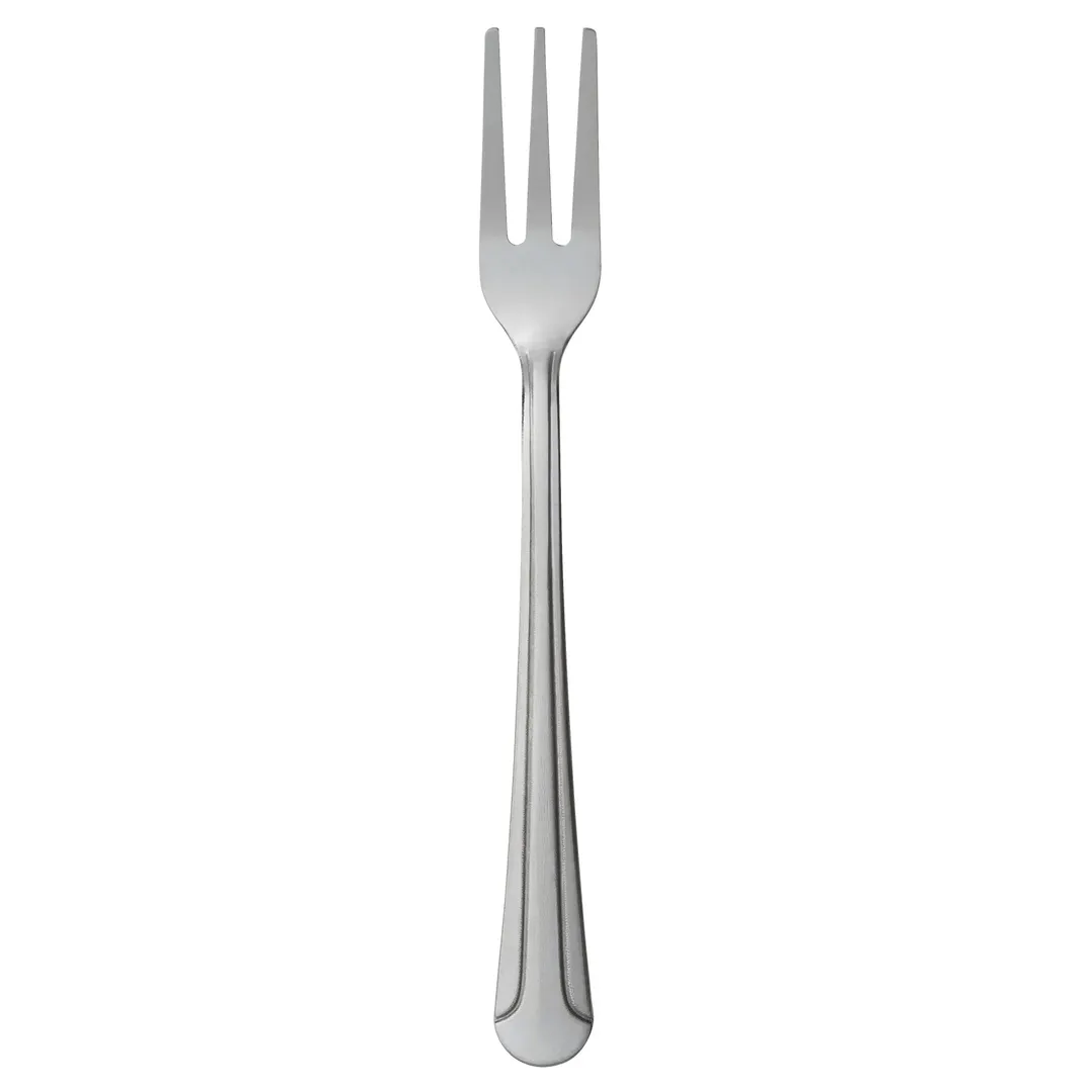 Libbey 657-029 Cocktail Fork – 5" Length, 18/0 Stainless Steel, Medium Weight Flatware - 432/Case