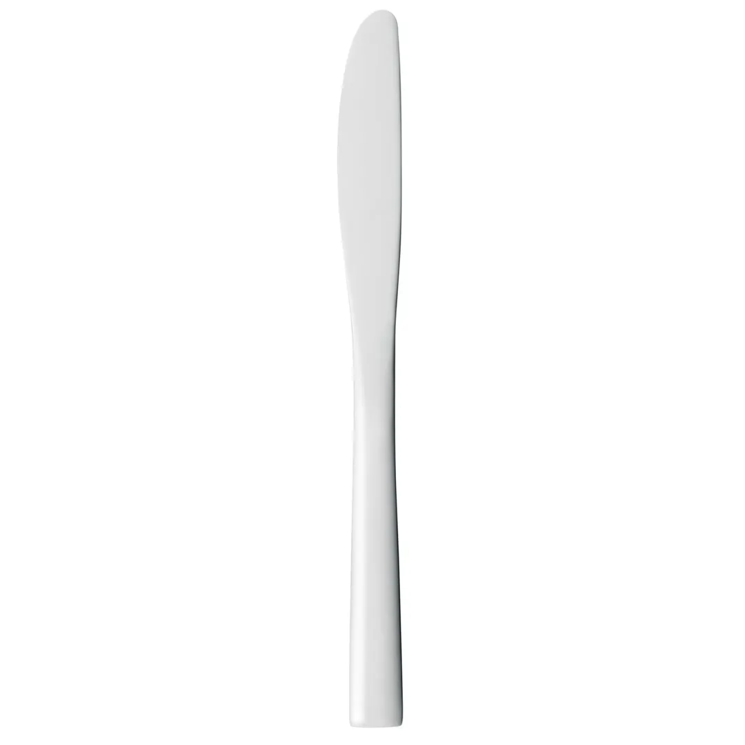Libbey 660-5262 Windsor Dinner Knife, 8½" Fluted Blade, 18/0 Stainless Steel Solid Handle - 36/Case