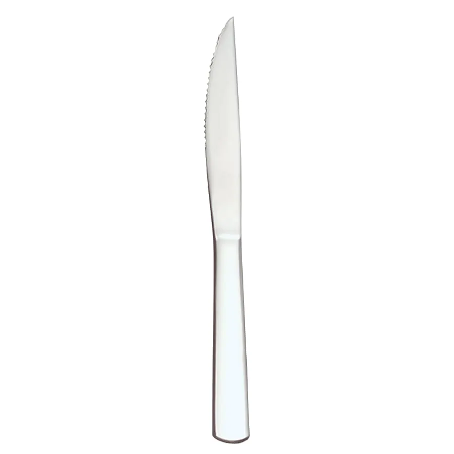 Libbey 660 5762 Windsor Steak Knife, 8-3/8" Blade, Stainless Steel Handle, 8"‑9" Length - 36/Case