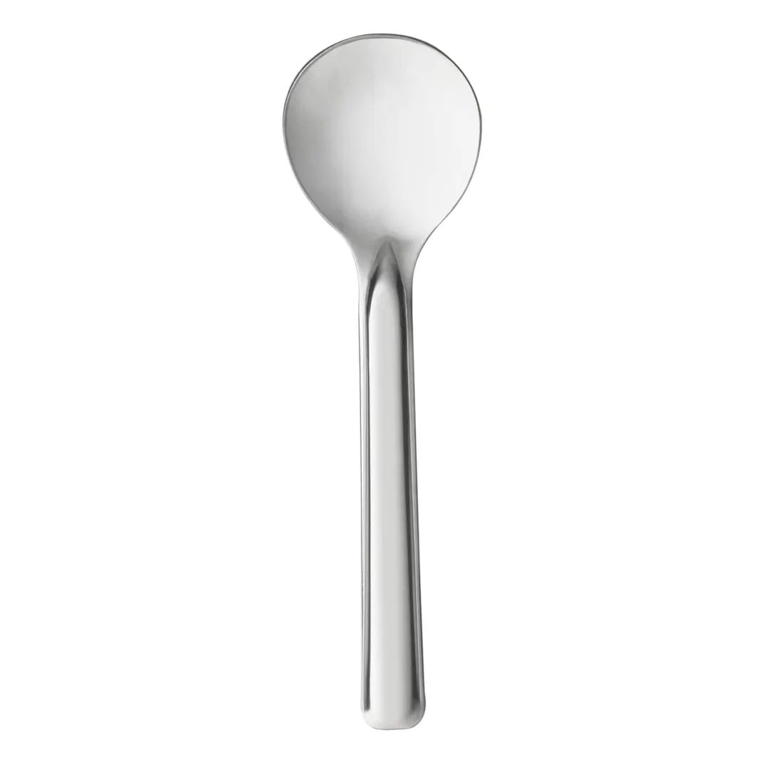 Libbey 697009 Bouillon Spoon, 5"1/8" Recyclable Stainless Steel AISI 430 18/0 EcoWare - 300/Case