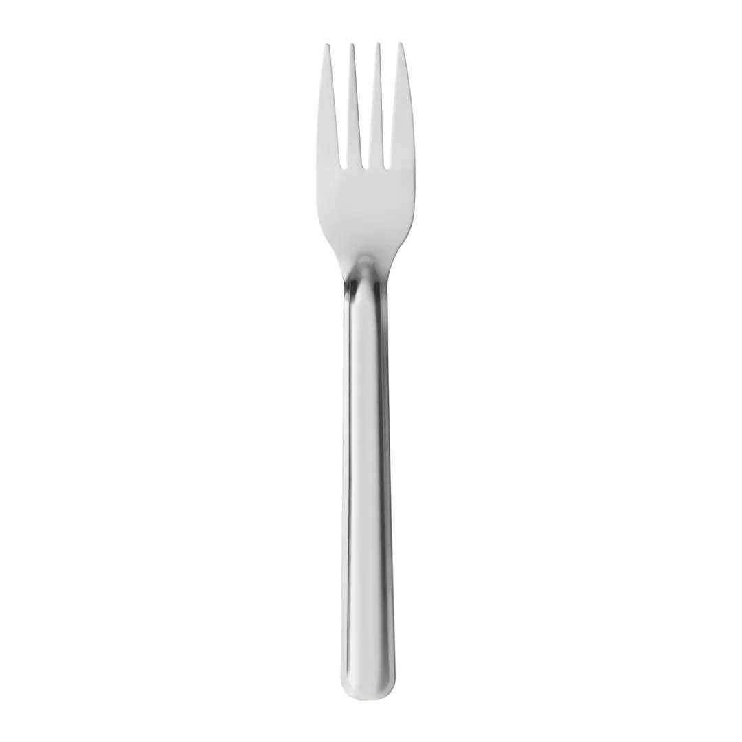 Libbey 697032 EcoWare Disposable Fork, 5‑7/8" Stainless Steel AISI 430 18/0, Recyclable - 300/Case