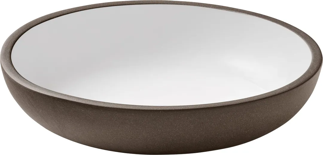 Playground 701132091000436 - 7‑7/8" Round 25 oz Eco‑Gres® Stoneware Bowl White - 6/Case
