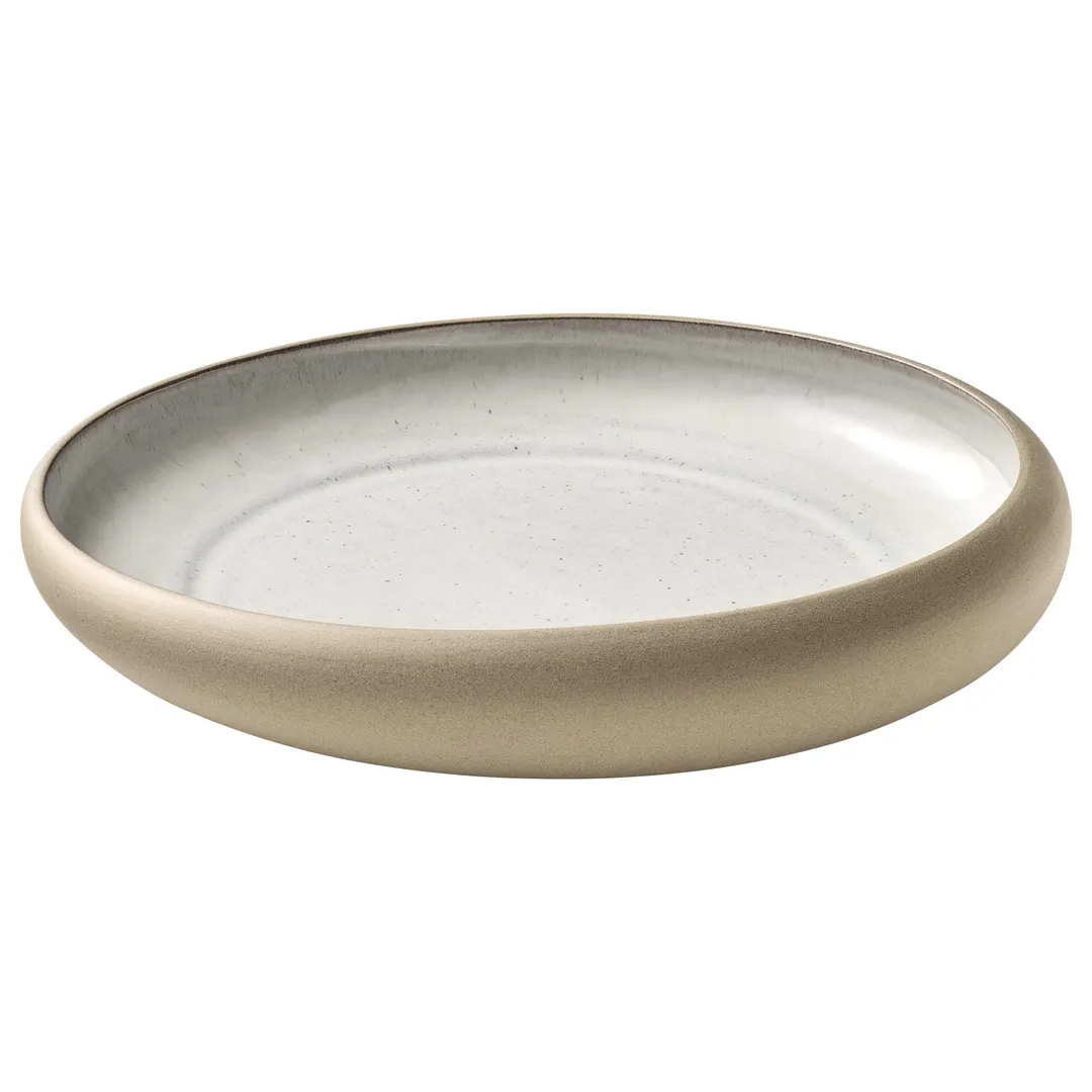 Playground 701182691001393 Dinner Plate 10.25" Dia x 2" Coupe Eco‑Gres® Stoneware - 6/Case