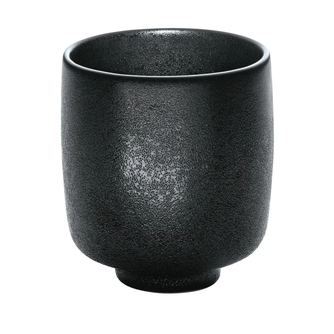 Playground 701540091021090 China Mug, 10 oz Black Ceramic, Microwave Dishwasher Safe - 6/Case