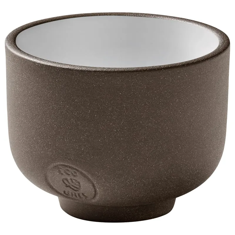 Playground 701540291000436 - 3.4 oz White Eco‑Gres® Cup, Dishwasher Safe, Non‑Stackable - 6/Case