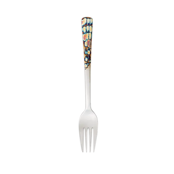 Reserve by Libbey 702 029 Cocktail Fork – 5½" Micro‑Burnt Handle, 18/8 Stainless Steel, 12/Case
