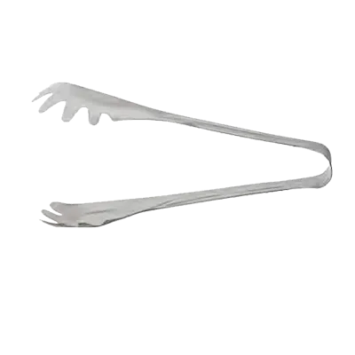 Libbey 7253 000 Windsor Serving Tongs, 8¼" Stainless Steel, 8-9" Length, Utensil - 1/Case