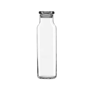 Libbey 726 Glass Hydration Bottle – 24 Oz Tempered Glass, 9" H x 2" T x 2‑7/8" D, No Lid - 24/Case