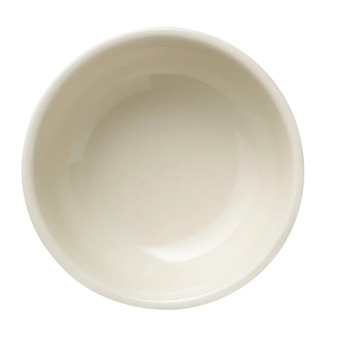 Libbey 740-901-018 Nappie Round Porcelain Bowl, 18 oz (5" Dia x 2¼" H), Cream White, Edge – 36/Case