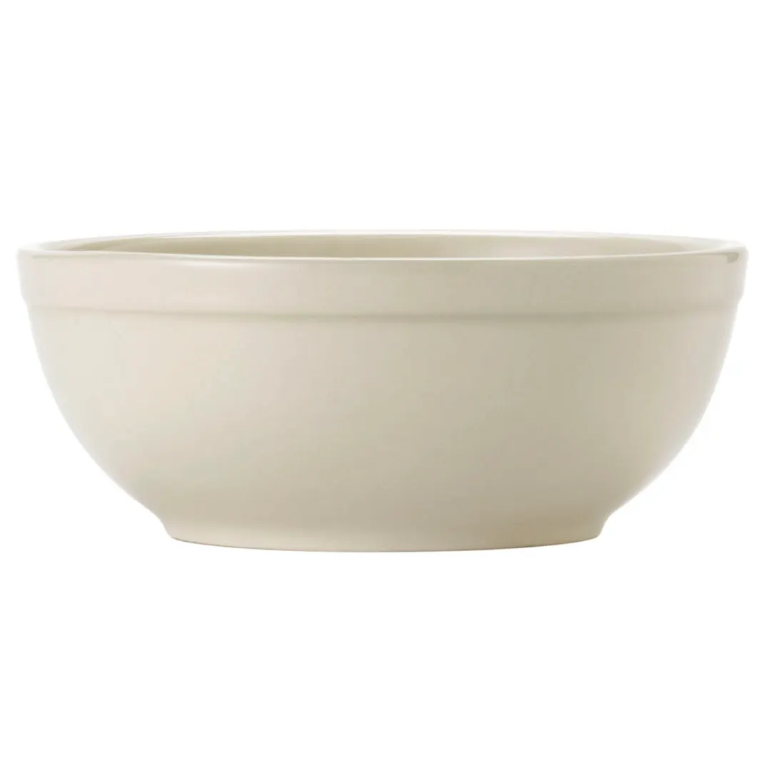 Libbey 740-901-018 Nappie Round Porcelain Bowl, 18 oz (5" Dia x 2¼" H), Cream White, Edge – 36/Case