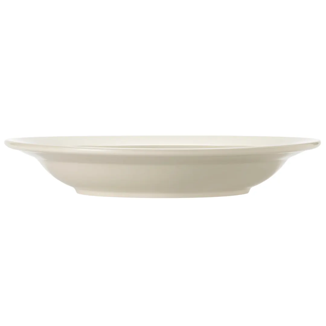 Libbey 740-901-030 Pasta Bowl – 30 oz (11‑¾" Dia × 1‑7⁄8" H), Cream White Porcelain, Rolled Edge - 12/Case