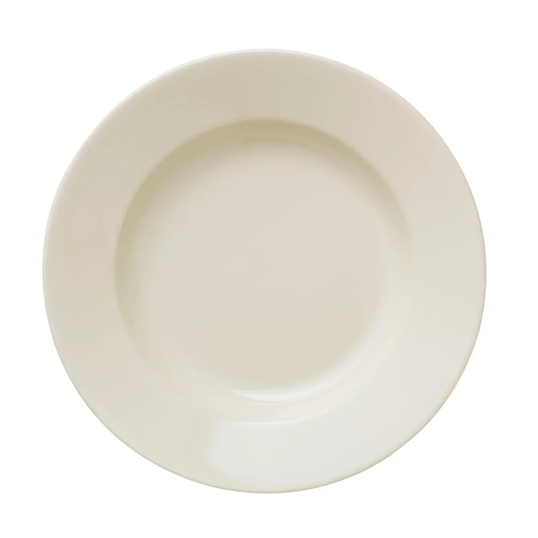 Libbey 740-901-051 Pasta Bowl – 12" x 2" , 21.5 oz Cream White Porcelain Round - 12/Case