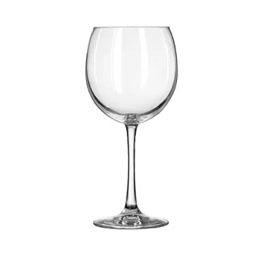 Libbey 7505 Wine Glass, 18-1/4 oz, 8¼" Height, Stemmed Glass, Finedge® Safedge® Rim - 12/Case