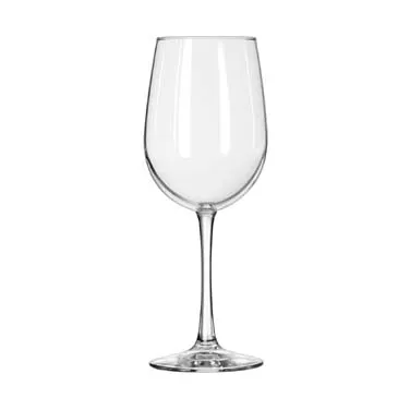Libbey 7510 Wine Glass – 16 oz (9" Tall) Stemmed Glass with Finedge® & Safedge® Rim – 12/Case