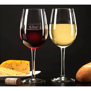 Libbey 7533/1178N Wine Glass, 16‑19 oz, 8½" Height, Stemmed, Finedge® & Safedge® Rim - 12/Case