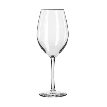 Libbey 7553 Wine Glass – 17 oz, 9" H x 3½" D, Stemmed Glass with Finedge® & Safedge® Rim - 12/Case