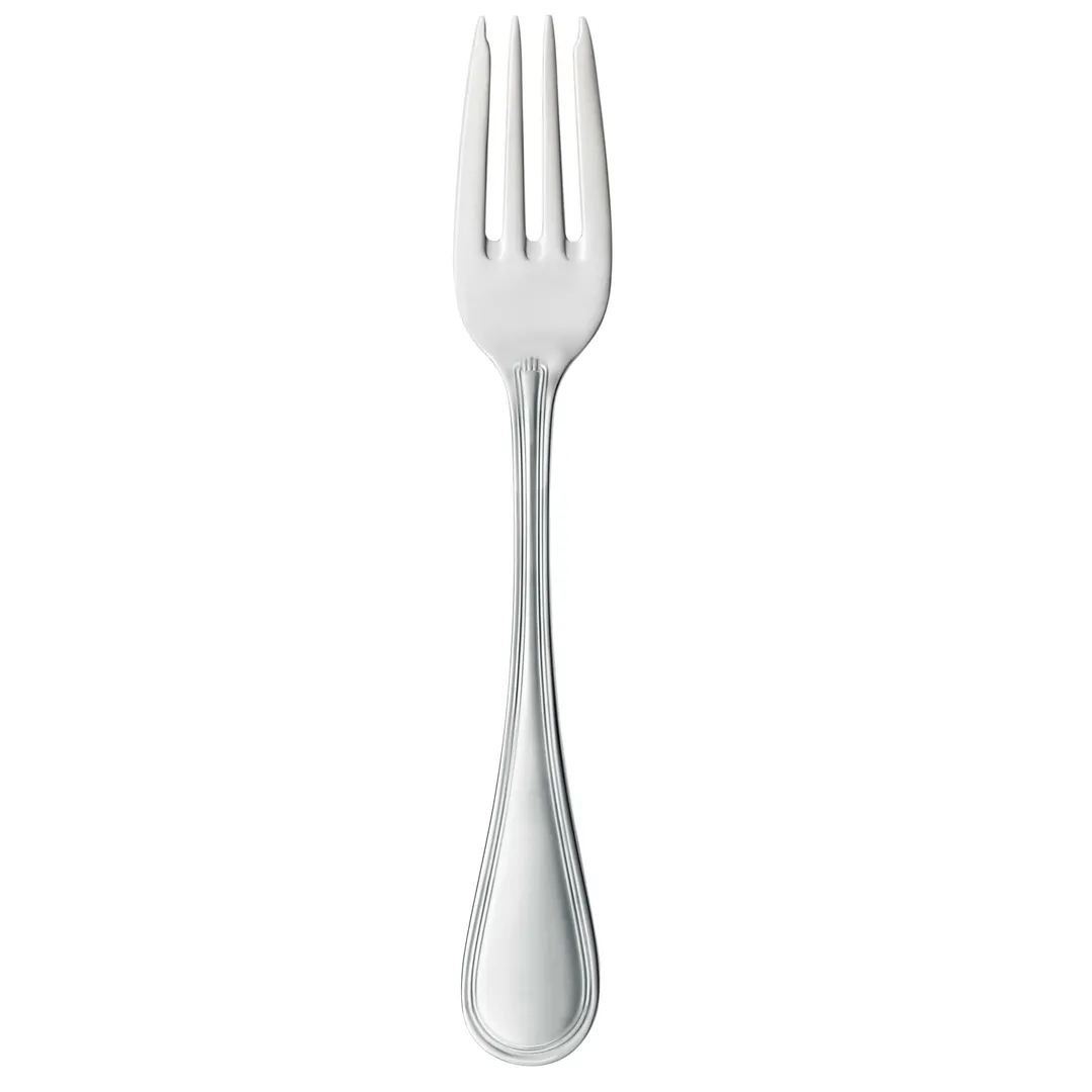 Libbey 774038 Salad Fork – 7" Length, 18/8 Stainless Steel, Geneva Collection - 12/Case