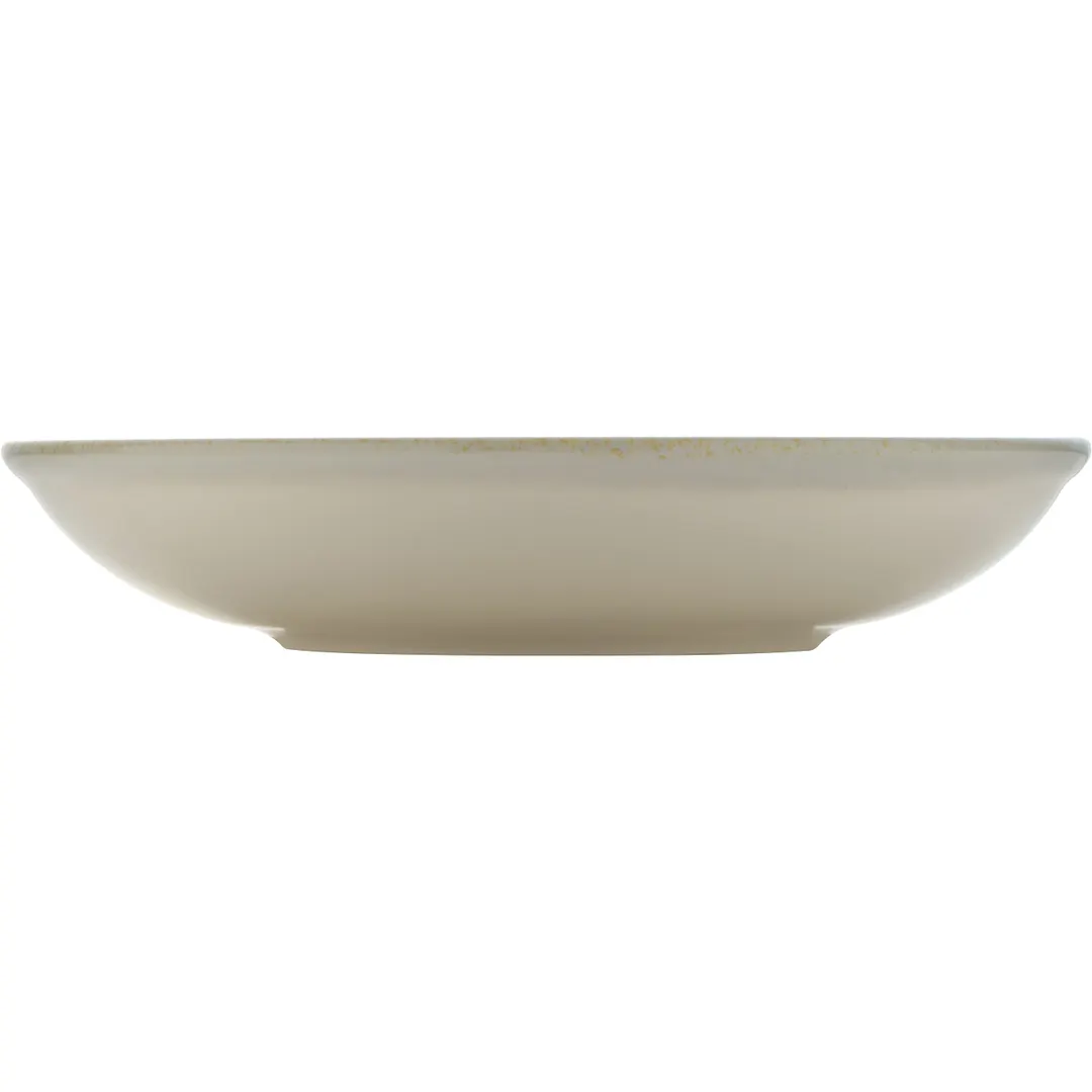 Heart & Soul 801132341000100 China Plate – 9.13" x 9.13" Round Deep Coupe Porcelain Breeze – 6/Case