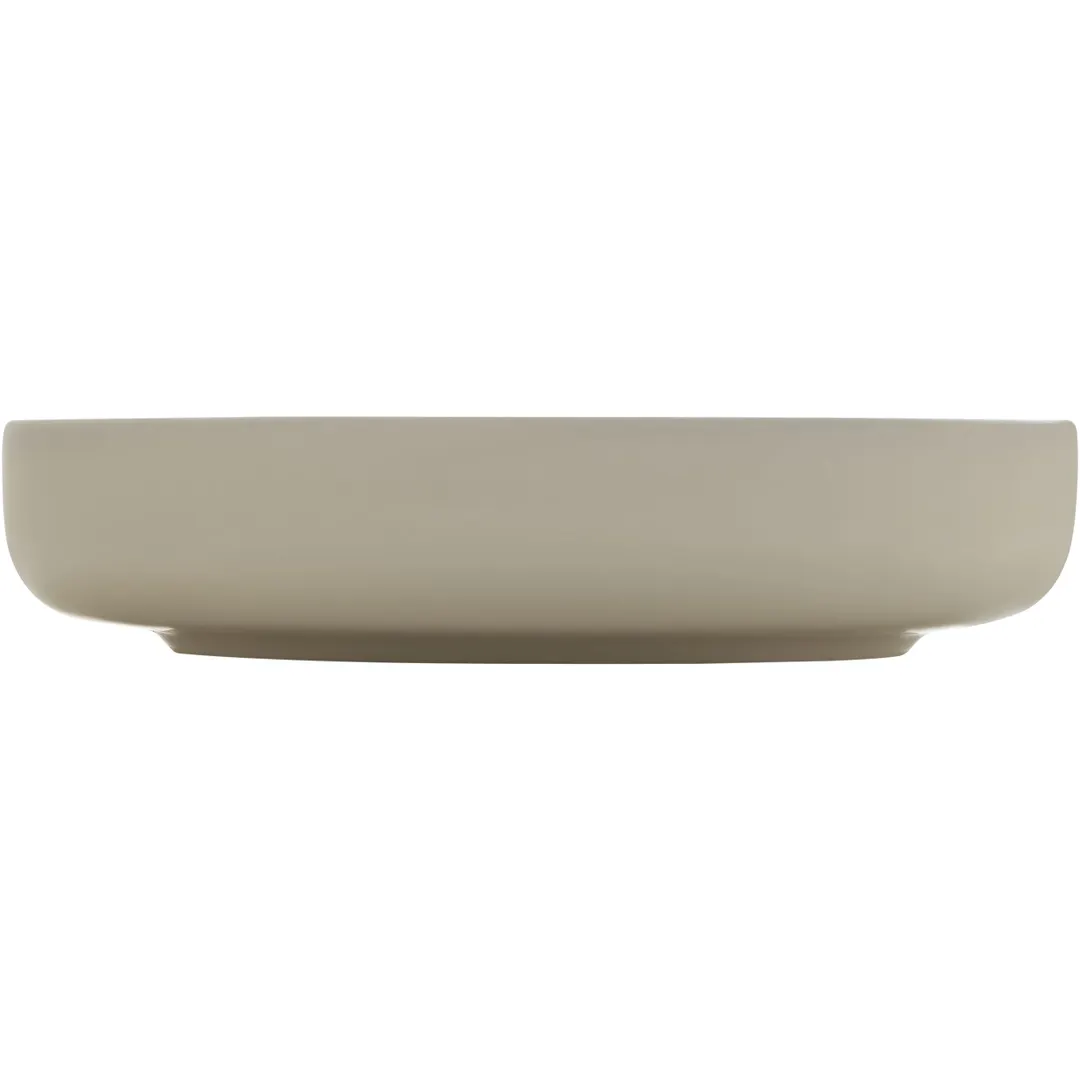 Heart & Soul 801192141000100 China Plate, 8" x 8" Deep Round Porcelain, Breeze Finish - 6/Case