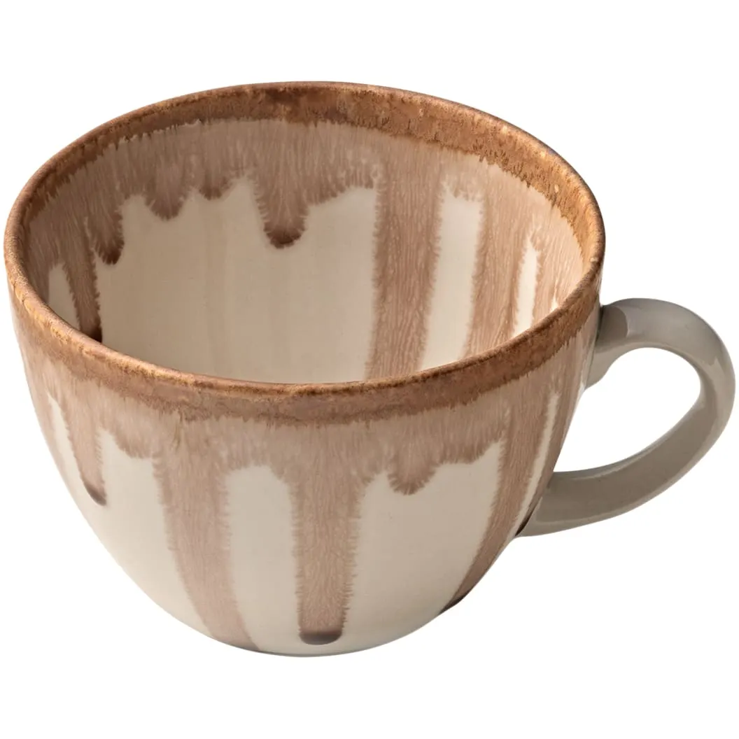 Heart & Soul 801527141000101 China Cup, 7 oz Oyster Porcelain, 3.54" L x 3.54" W x 2.76" H - 6/Case