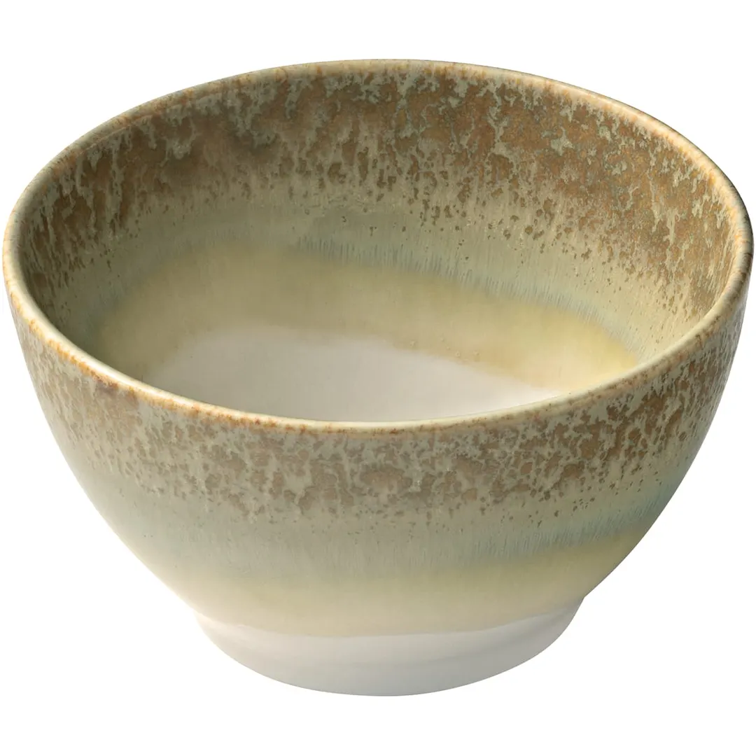 Heart & Soul 801571041000104 8.5 Oz Round Porcelain Bowl Thyme, 4" x 4" x 2.36", General Use, 6/Case