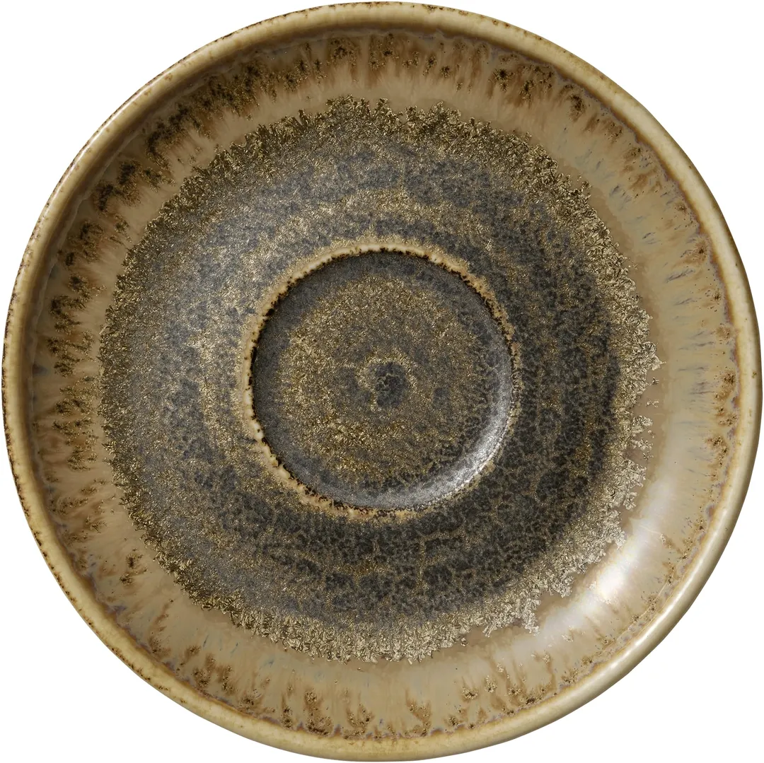 Heart & Soul 801692141000102 China Saucer, Round Porcelain, Cumin 5.51" x 5.51" x 0.87", Set - 6/Case