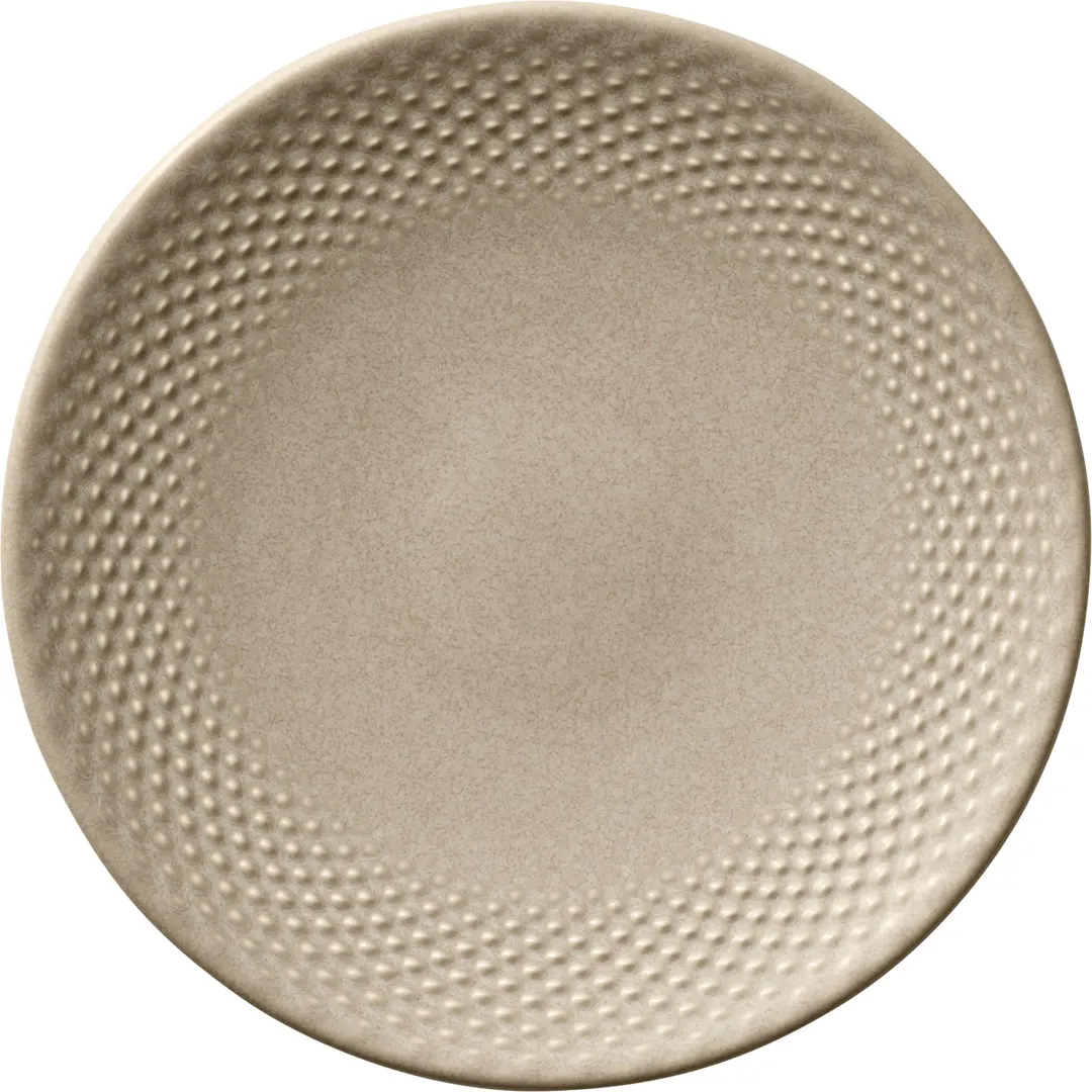 Libbey 802121741000203 China Plate, 6-3/4" Round Coupe Rim, Pine, Microwave Oven Safe - 6/Case