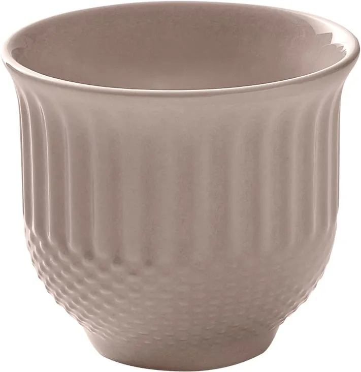Libbey 802530841000202 China Cup 3 oz (2-5/8" Dia. x 2-1/4" H) Blush Pine Microwave Safe - 6/Case
