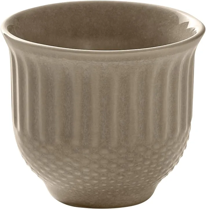 Libbey 802530841000203 - 3 oz Almond China Cup, 2-5/8" Dia x 2-1/4" H, Microwave Oven Safe, - 6/Case