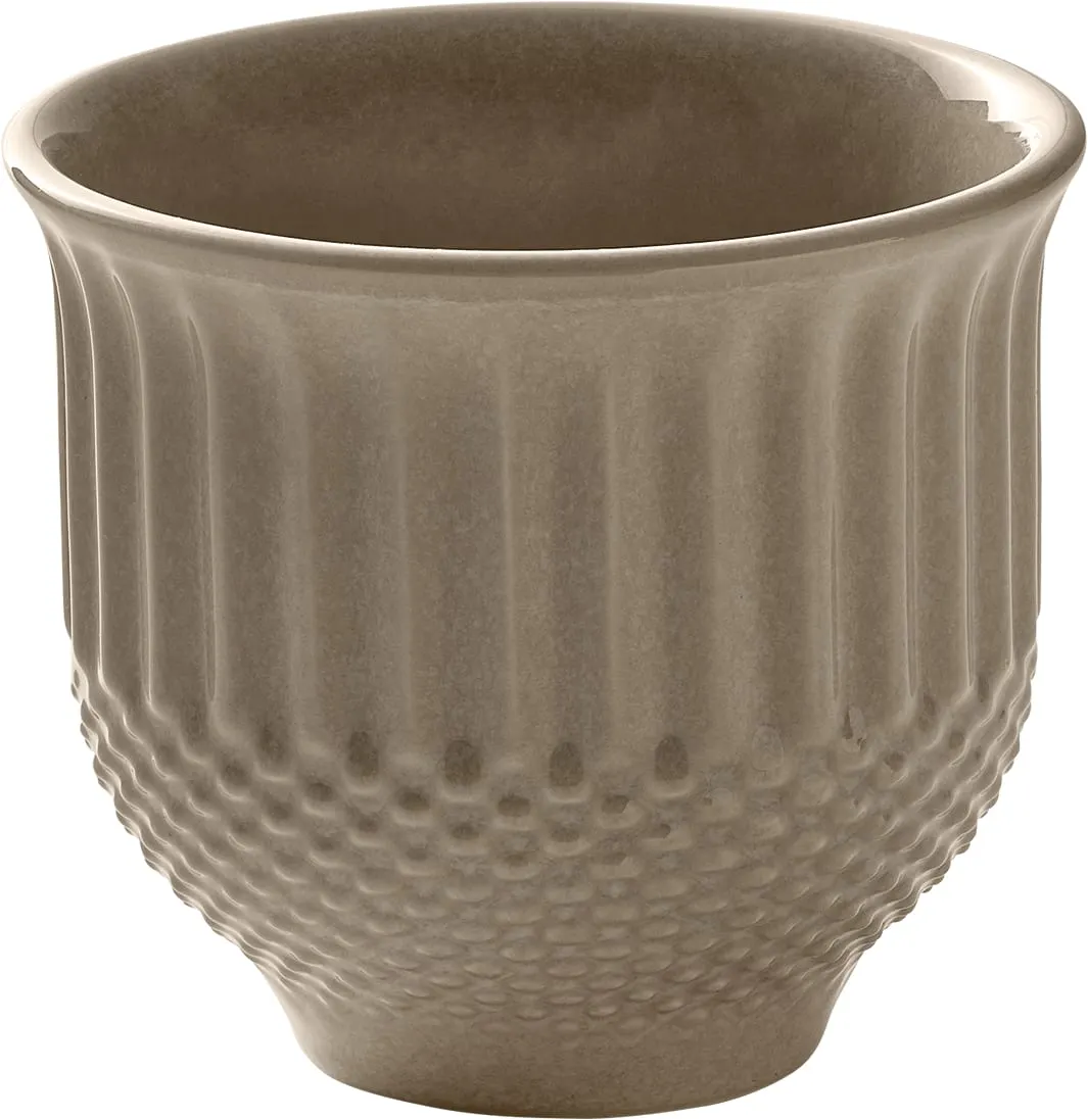Libbey 802543041000203 China Mug, 10.1 Oz (3 1/2" Dia x 3⅛" H) Almond Pine Dishwasher Safe - 6/Case