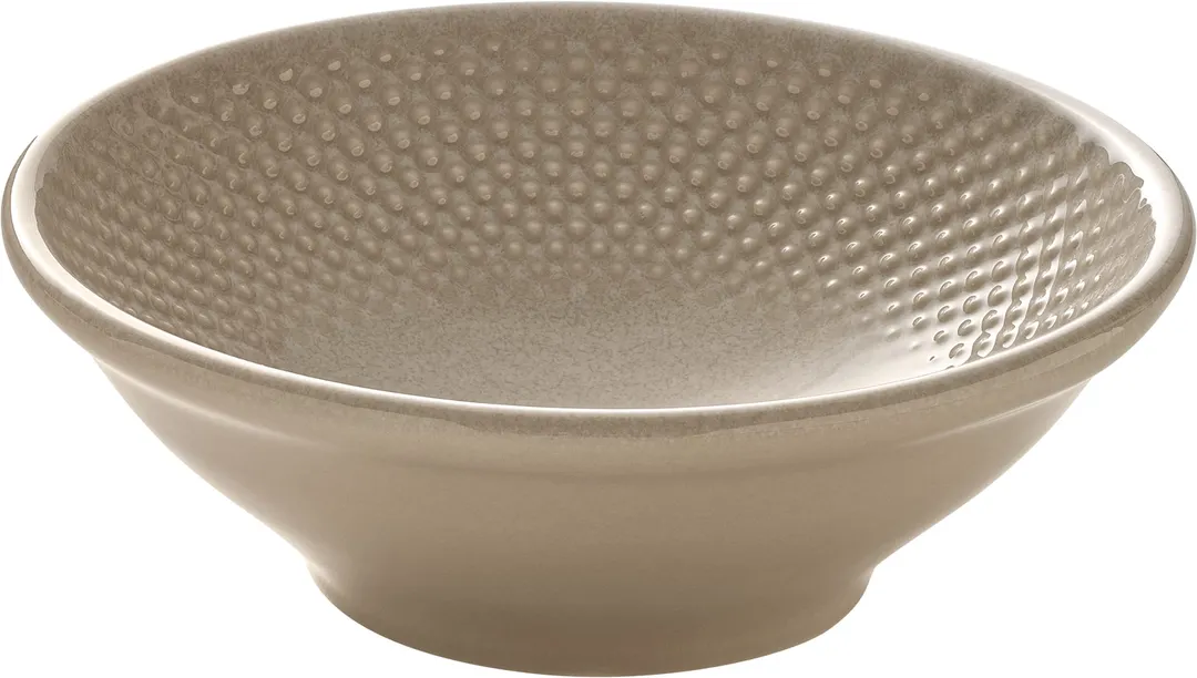 Libbey 802571641000203 - 16.9 Oz Bowl, 6"3/8 Dia x 2"1/4 H, Almond, Dishwasher Safe - 6/Case
