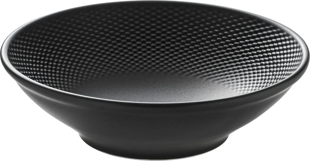 Libbey 802572441000204 - 9" Round 50.7 Oz Coal China Bowl, Dishwasher & Microwave Safe - 6/Case