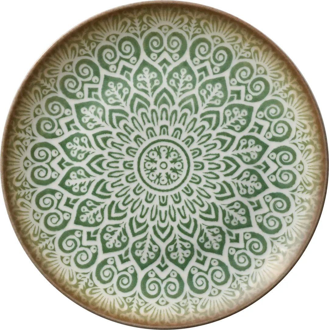 Libbey 803122741000401 Plate – 10.625" Coupe Rim, Jade China, Dishwasher Microwave Safe - 6/Case