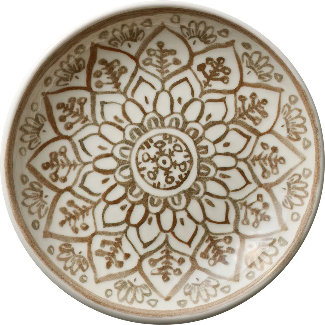 Libbey 803132541000402 - 9-7/8" Deep Coupe Plate, 40.6 oz, Vitrified China, Sienna Finish - 6/Case