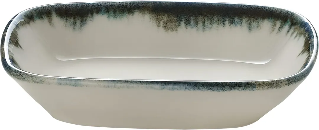 Libbey 803581241000301 3‑Oz China Bowl, Rectangular, 4½"L x 3⅛"W x 1"H, Dishwasher Safe - 6/Case
